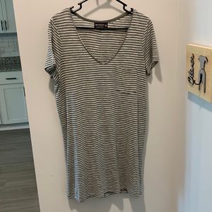 next summer linen blend dress